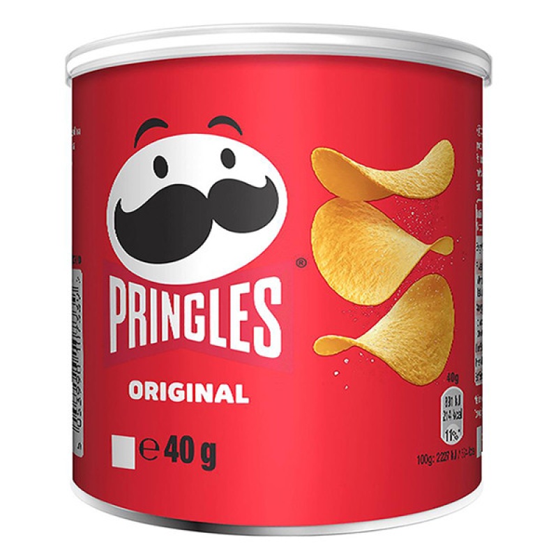 Chips Pringles Original 40g/pk 12 kokers