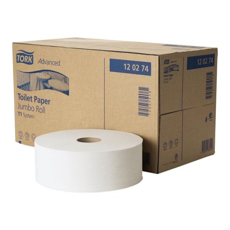 Toiletpapier Tork T1 Adv Jumbo 2L/ds6rl