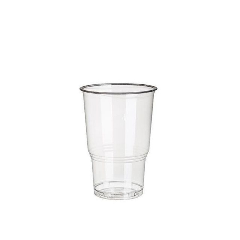 Drinkbeker PLA 250cc transp/30x70st
