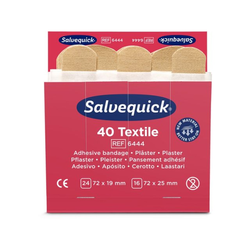 Pleister Salvequick textiel/ds 6x 40