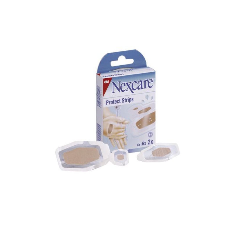 Pleister Nexcare protect huidkleur/pk 14
