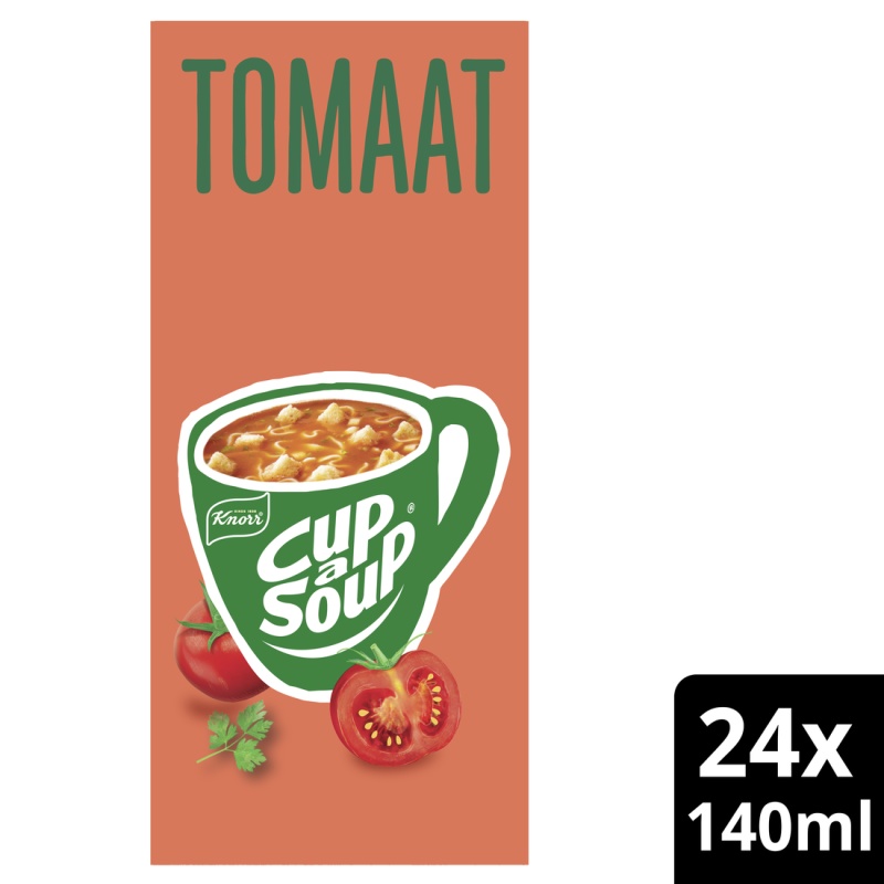 Soep Cup-a-soup Knorr tomaten/doos 24