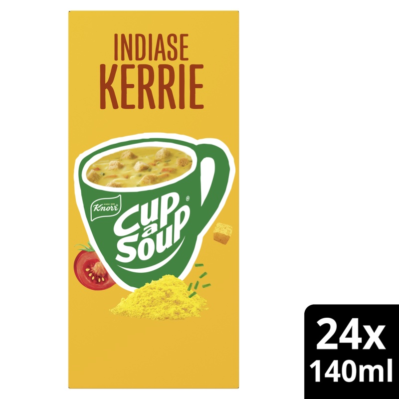 Soep Cup-a-soup Knorr Indias kerrie/ds24