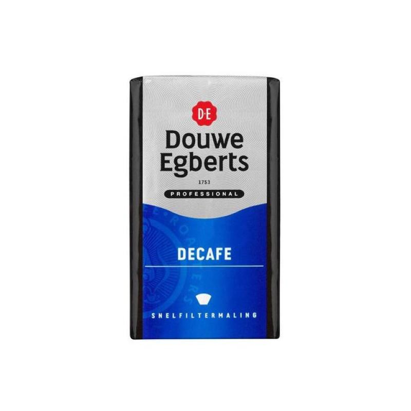 Koffie DE Decafé snelfilter/12x250g