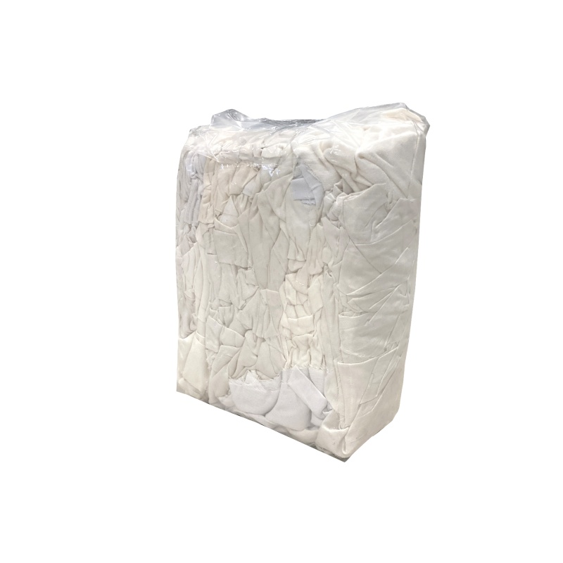 Poetsdoek 50x50cm katoen wit/pak 1kg