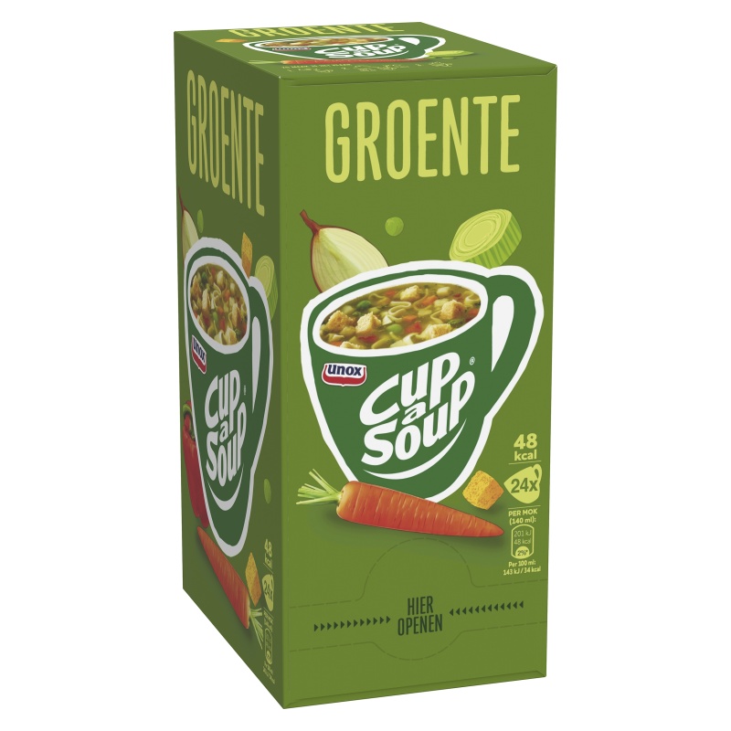 Soep Cup-a-soup Knorr groenten/doos 24