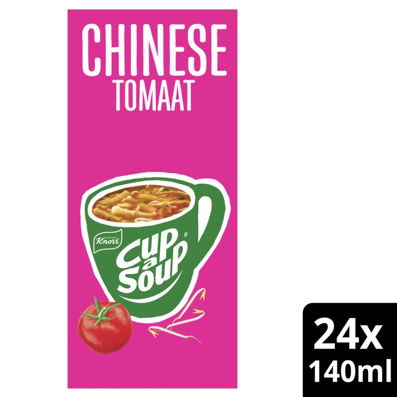 Soep Cup-a-soup Knorr chin tomaat/ds 24