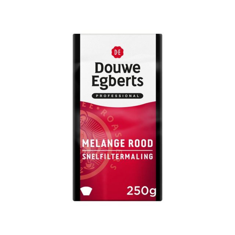 Koffie DE snelfiltermaling rood 250g