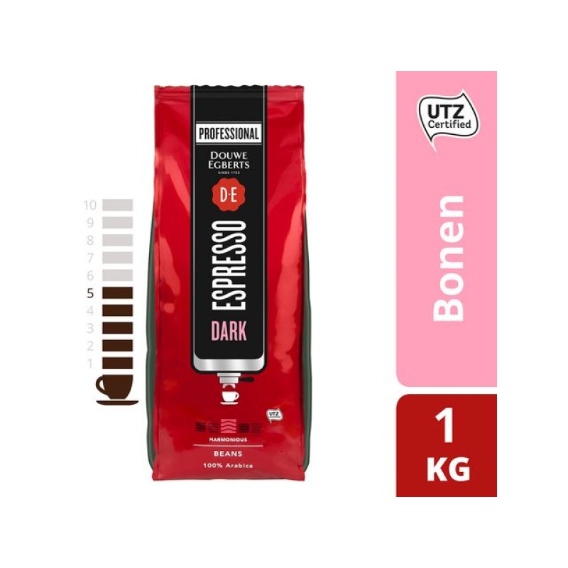 Koffiebonen DE espresso dark roast/1000g