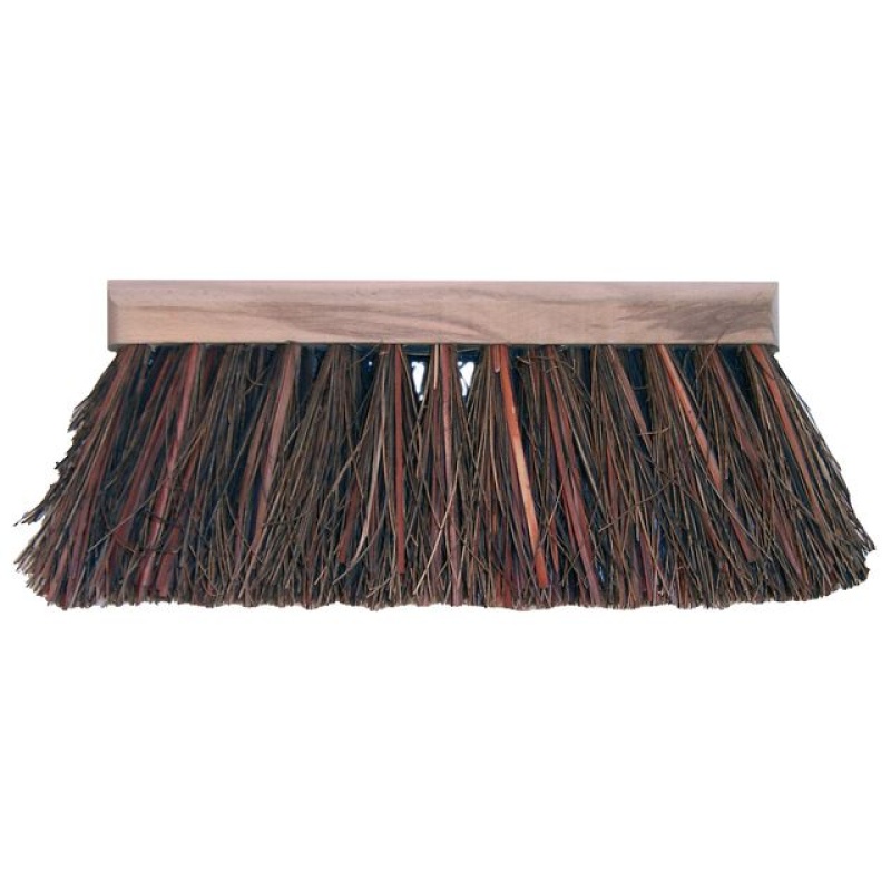 Straatbezem 32cm natuurvezel