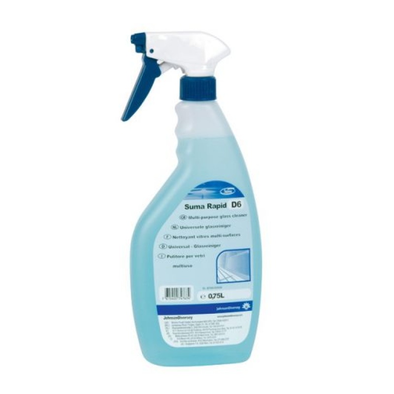 Glasreiniger Suma Rapid spray/ds 6x750ml