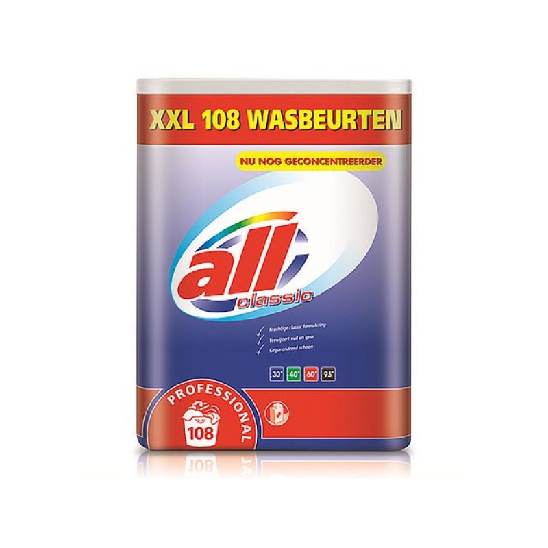 Wasmiddel All Professional/ds 7,56 kg