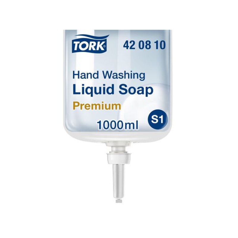 Zeep Tork S1 Prem Liq antibac/fl 1L