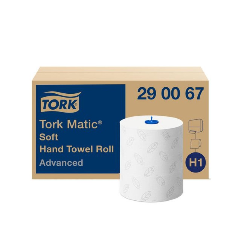 Handdoekrol Tork H1 Adv 2L 150m wit/ds6