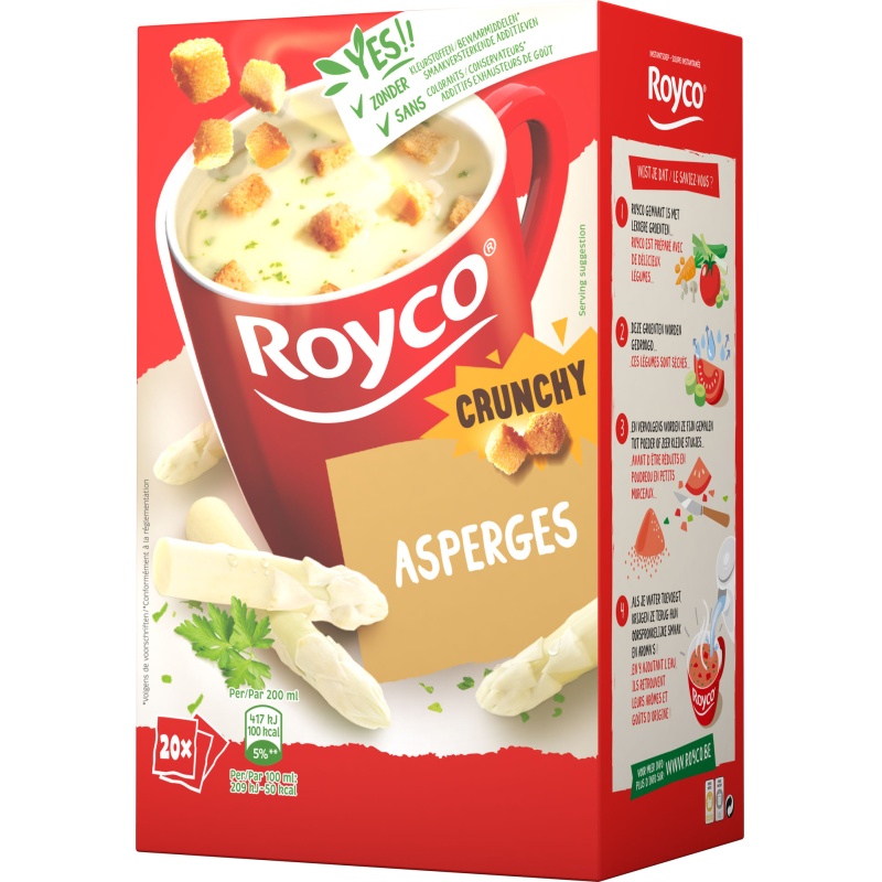Minute soup Royco Vel asperges 200ml/20