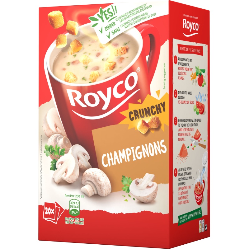 Minute soup Royco Vel champion 200ml/20