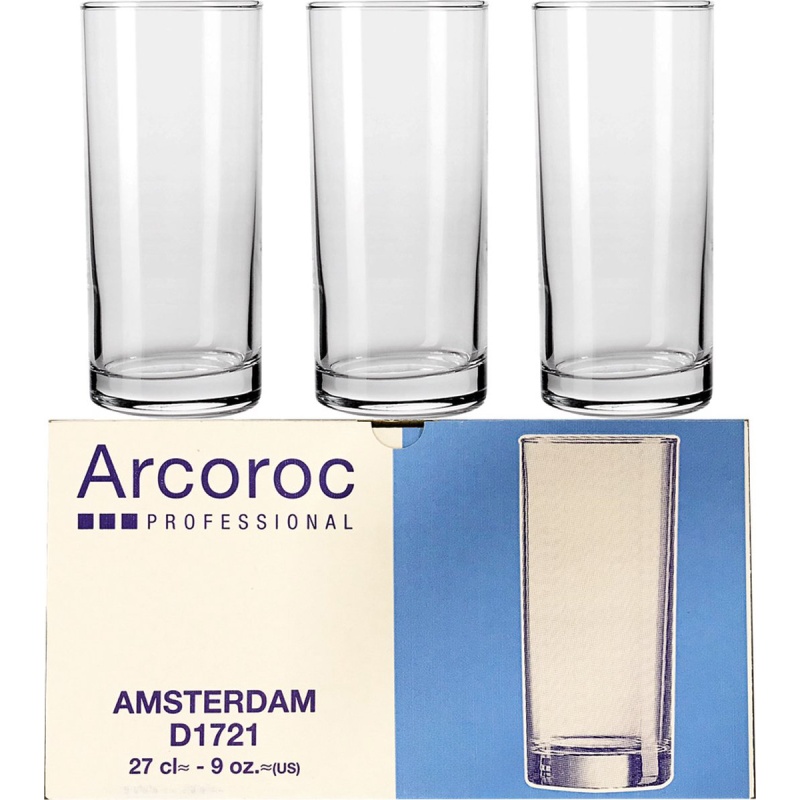 Longdrink glas Amsterdam 27cl/doos 6