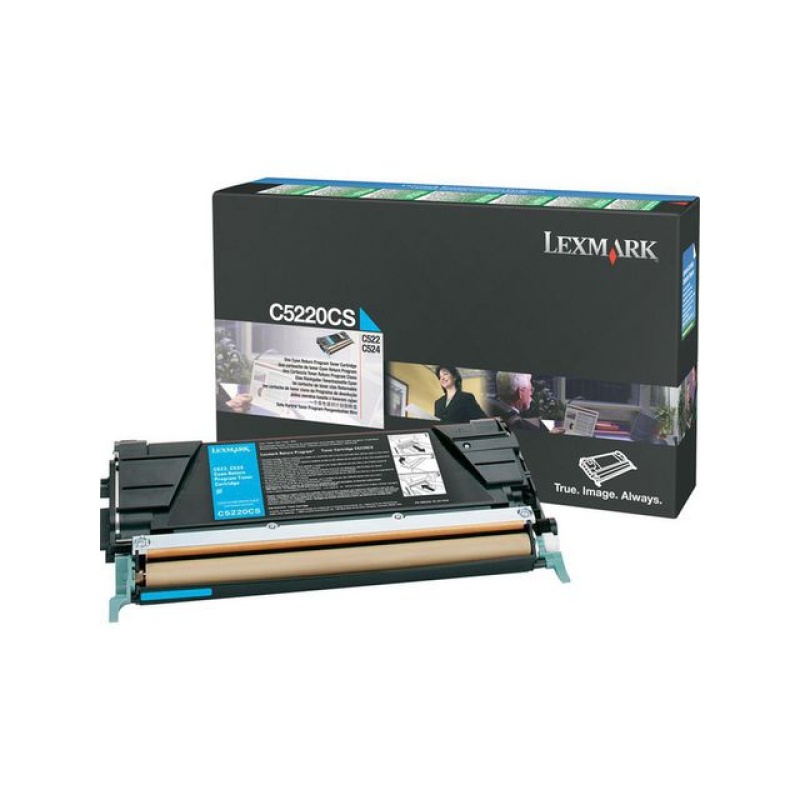 TONER LEXMARK C522N/C524 ret cyan