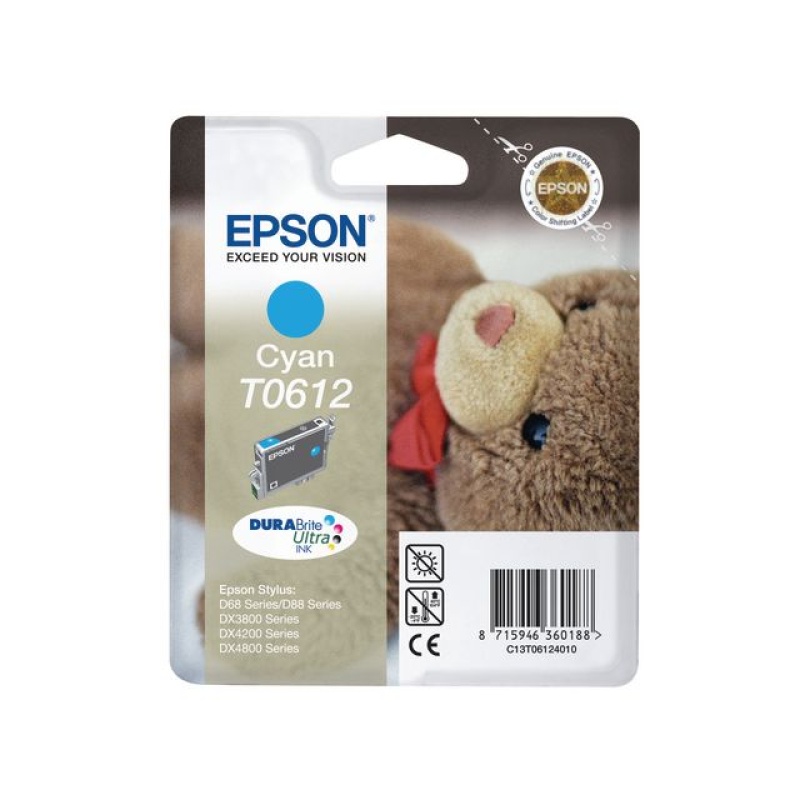 Inkjet Epson T061240 cyaan