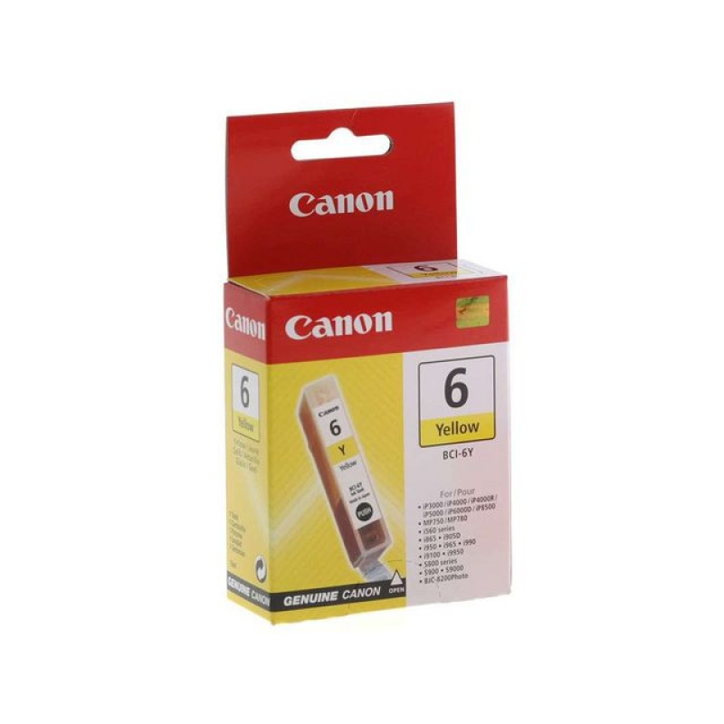 Inkjet Canon Bci-6Y geel