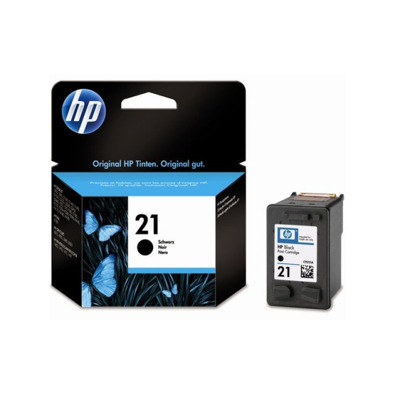Inkjet HP C9351AE Nr. 21 zwart