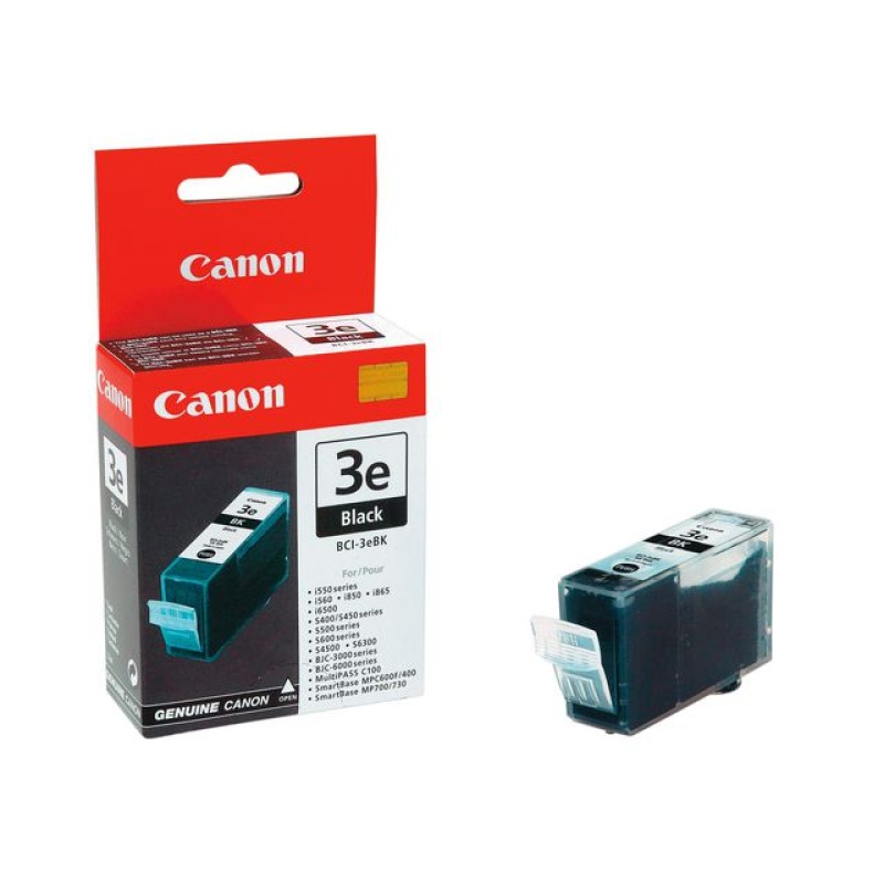 Inkjet Canon Bci-3E zwart