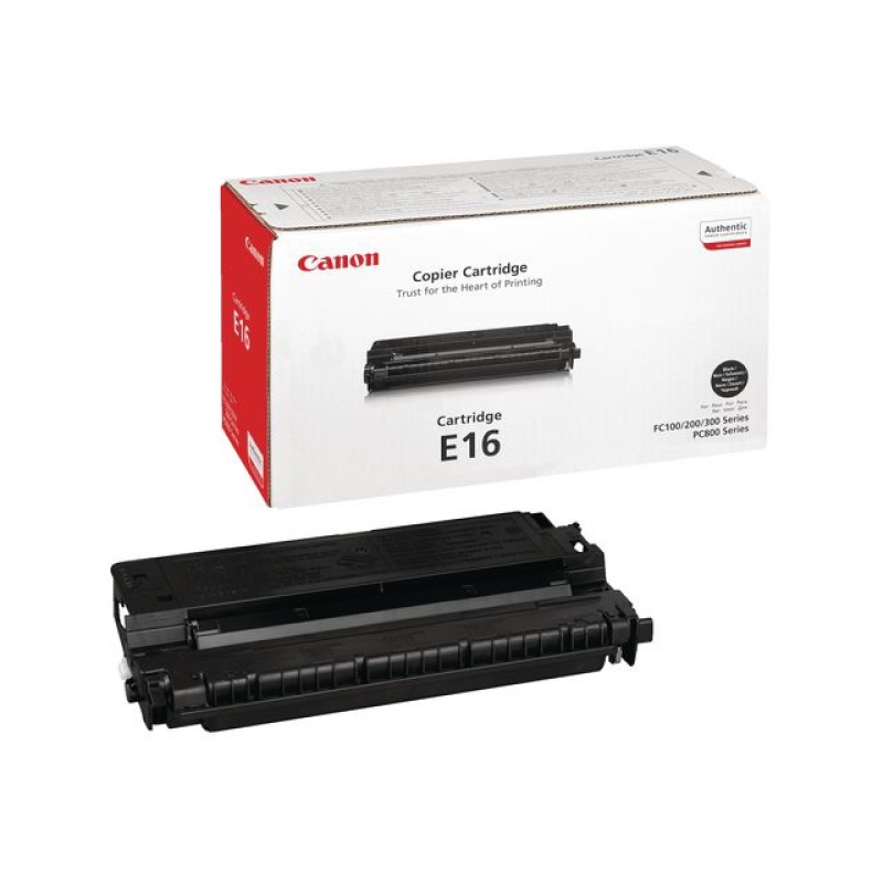 TONER CANON E16 ZWART