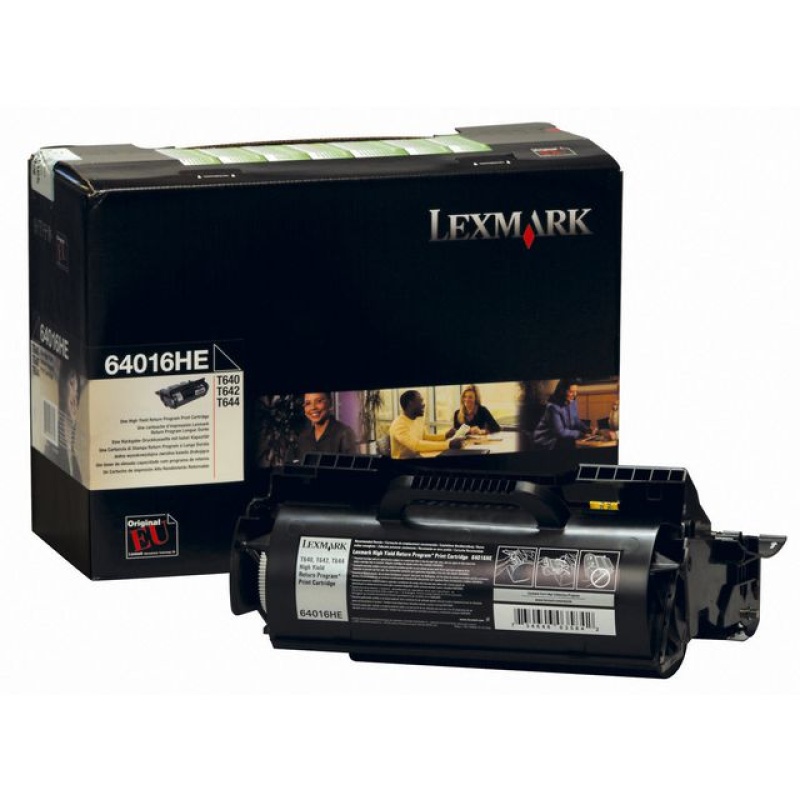 Toner Lexmark T640, T642, T644 21K zwart