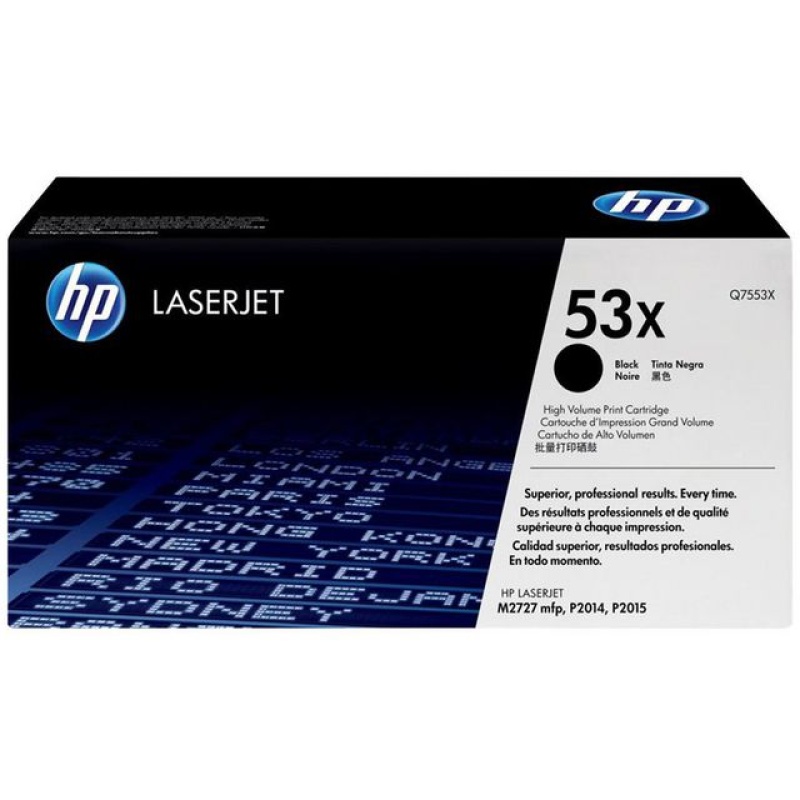 Toner HP Q7553X 7K zwart