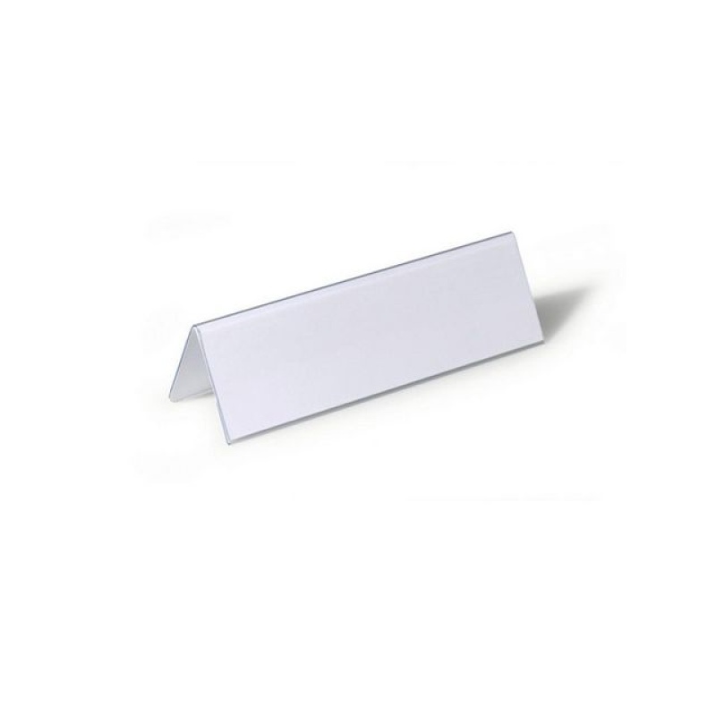 Tafelnaambord Durable 65x210mm