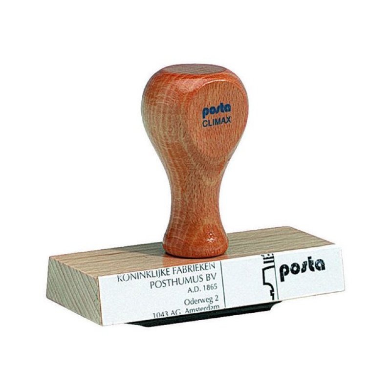 Stempel Posta Climax II 2 tekstregels