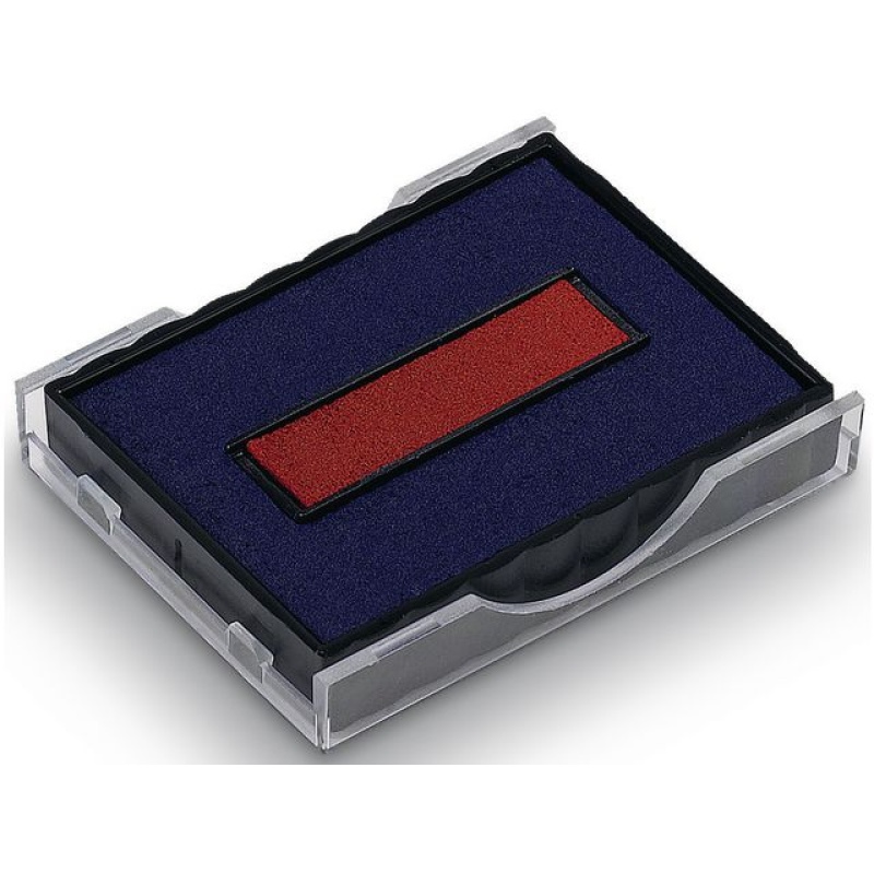 Inktkussen Colop E/4750/2 rood/blauw/p2