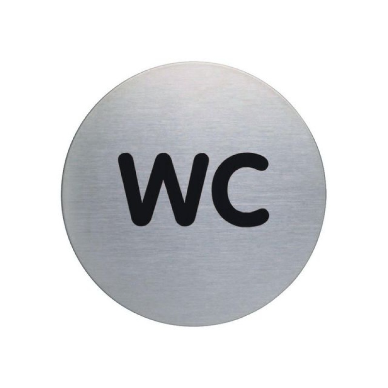 pictogram wc staal