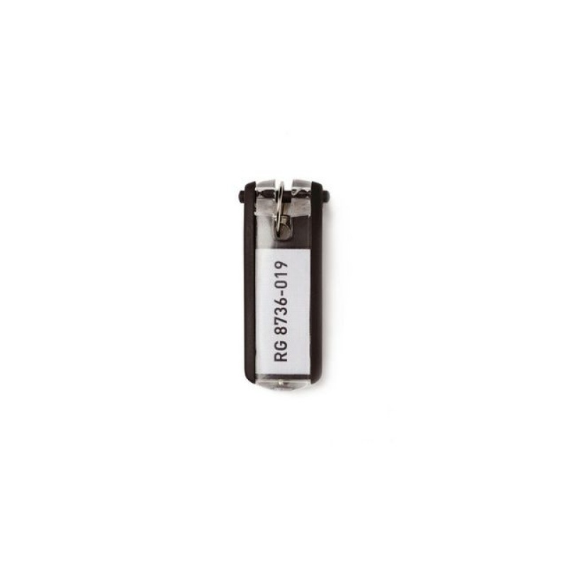Sleutelhanger Durable key clip zw/pk 6