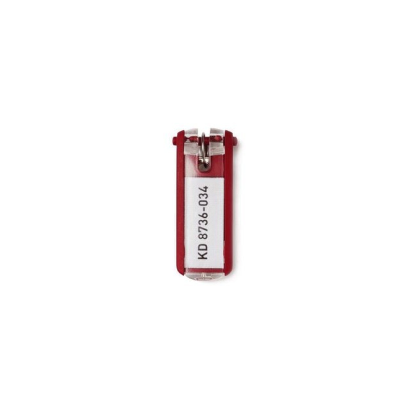 Sleutelhanger Durable key clip rd/pk 6