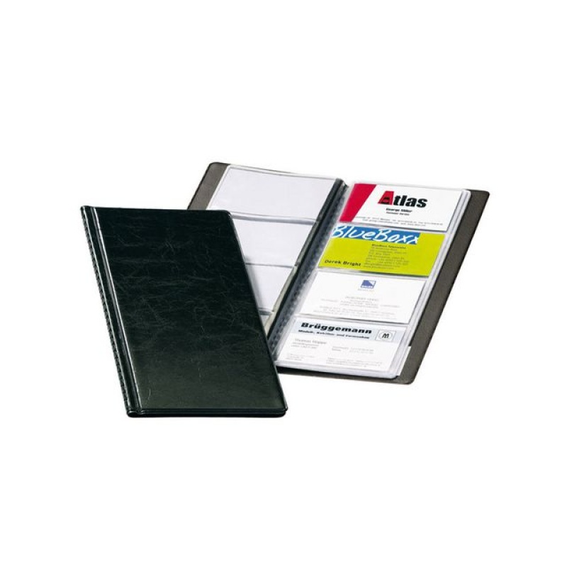 Visitekaartalbum Visifix 2380 zwart