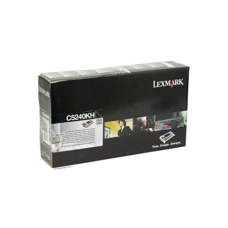 Toner Lexmark C524 zwart