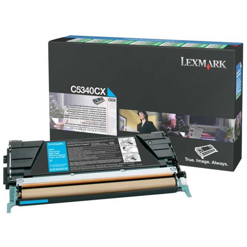TONER LEXMARK C534 CYAAN