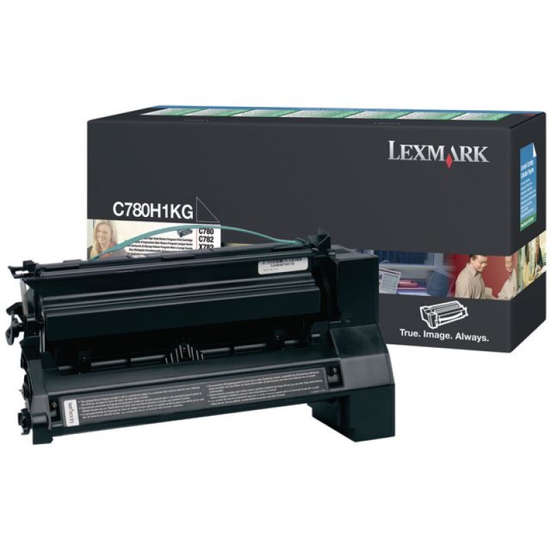 Toner Lexmark C782X1KG ret 15K zwart