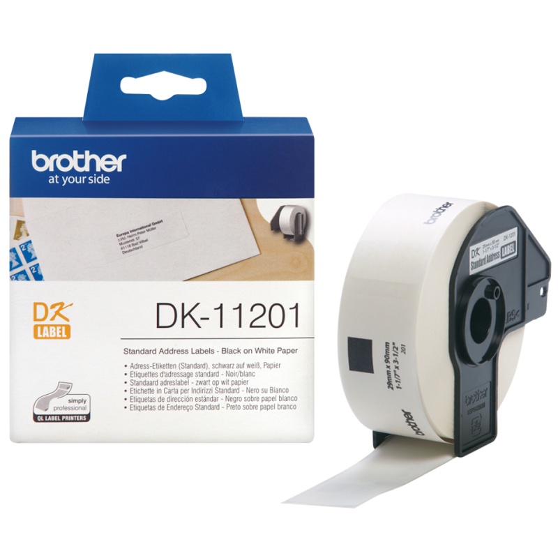 Etiket P-Touch 90x29mm dk11201/rol 400