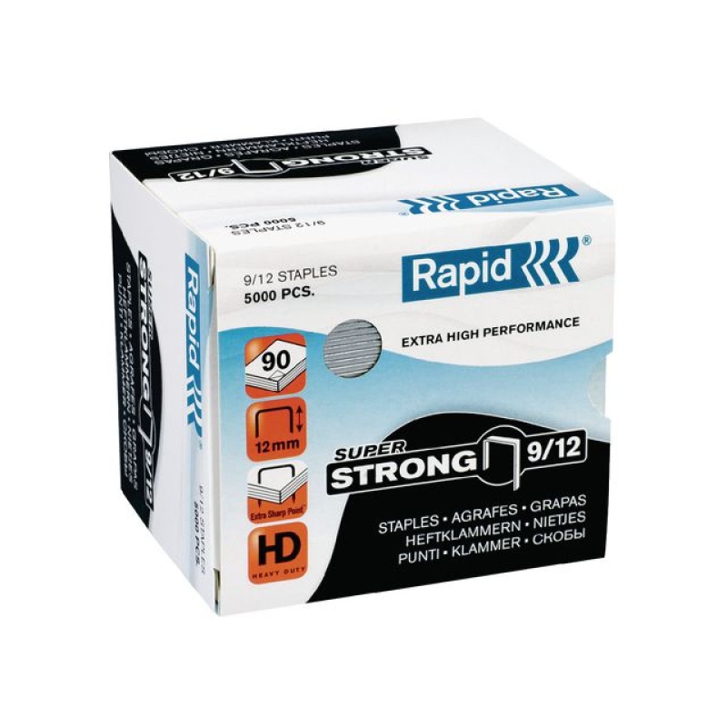 Nieten Rapid 9/12 verzinkt/doos 5000