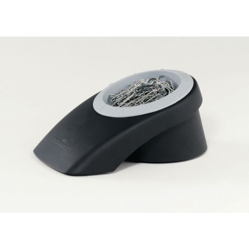 Paperclipdispenser Durable zwart/grijs