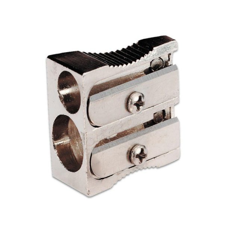 Potloodslijper SPLS 2-gaats aluminium