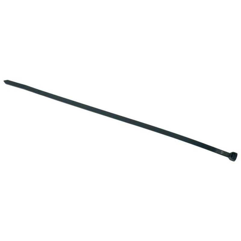 Bundelbandje 100mmx2,5mm zwart/pak 100