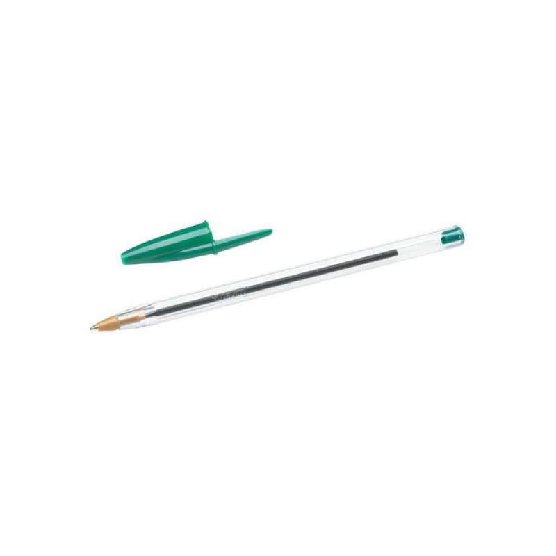 Balpen BIC Cristal M groen/doos 50