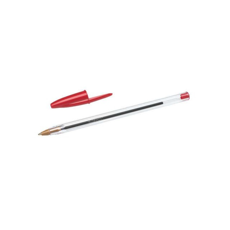 Balpen BIC Cristal M rood/doos 50