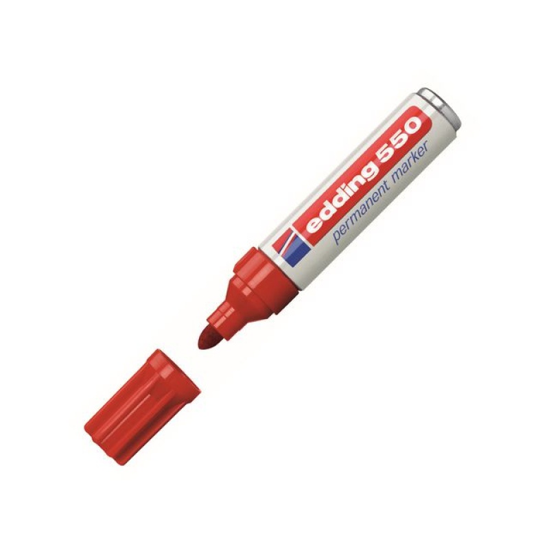 Permanent marker edding 550 3-4mm rd/d10