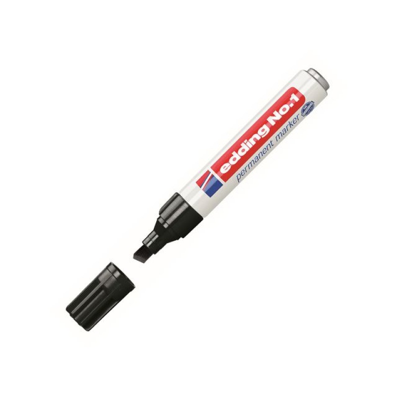 Permanent marker edding 1 1-5mm zw/ds 10