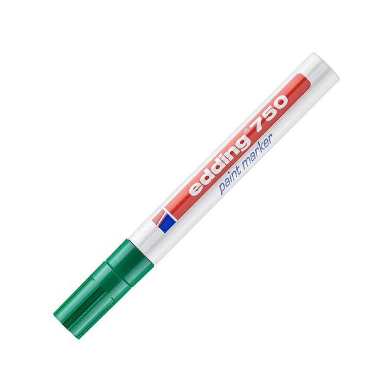 Lakmarker edding 750 2-4 mm groen/ds 10