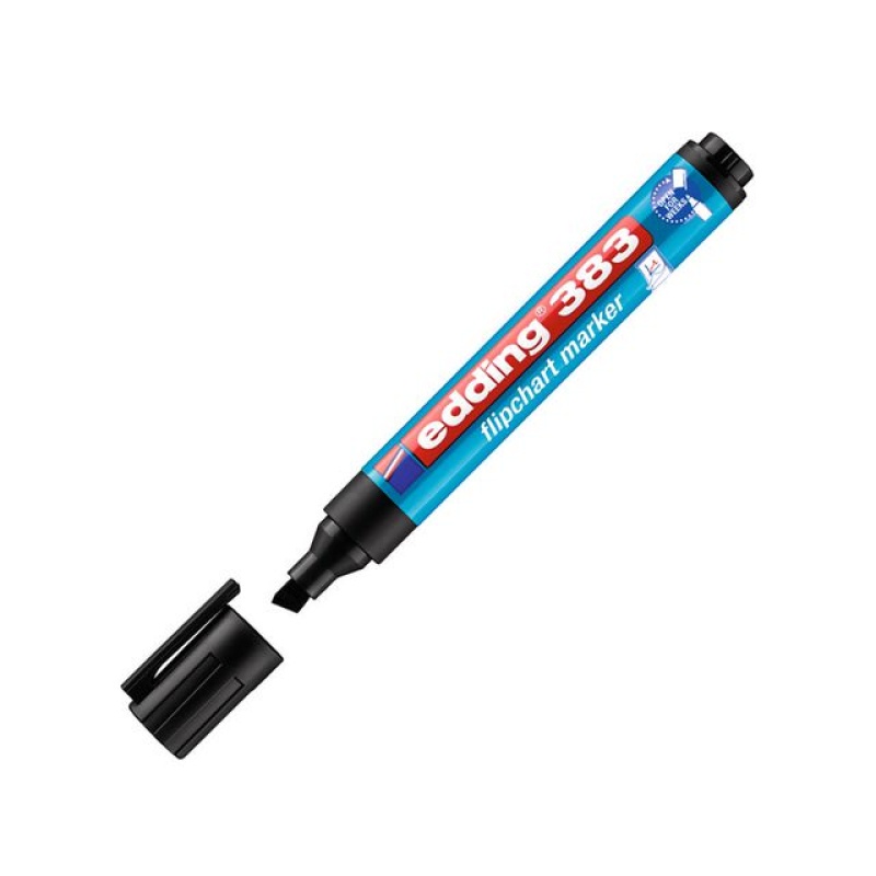 Flipovermarker edding 383 1-5 zwart/ds10
